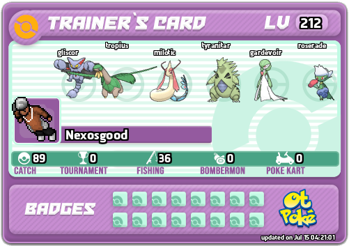 Nexosgood Card otPokemon.com