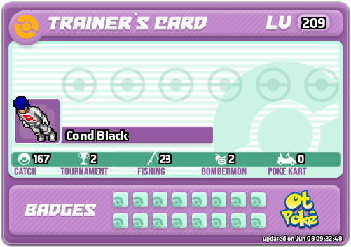 Cond Black Card otPokemon.com