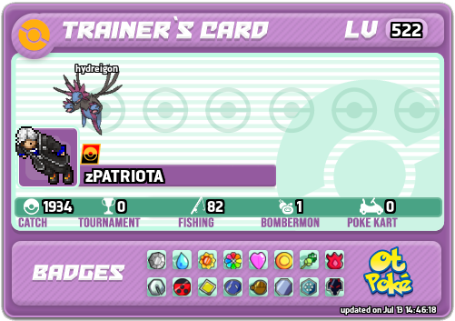 zPATRIOTA Card otPokemon.com