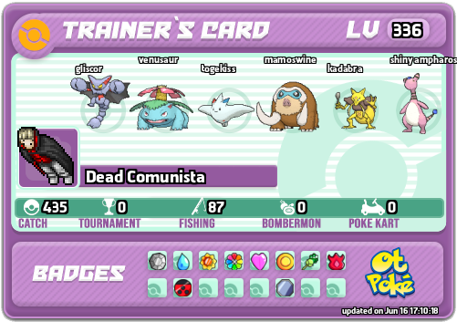 Dead Comunista Card otPokemon.com