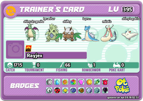 Rayjex Card otPokemon.com