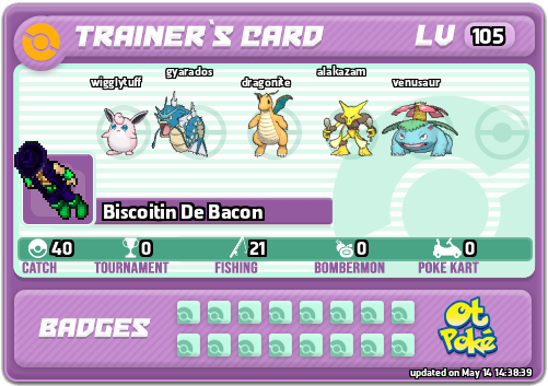 Biscoitin De Bacon Card otPokemon.com
