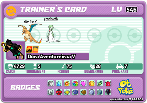 Dora Aventureiraa V Card otPokemon.com