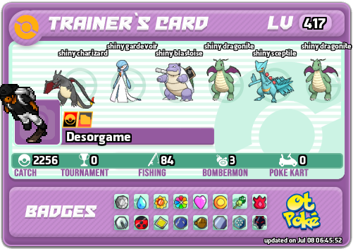 Desorgame Card otPokemon.com