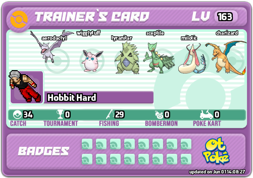 Hobbit Hard Card otPokemon.com