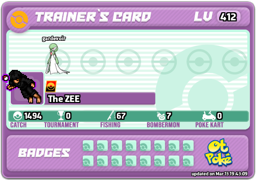 The ZEE Card otPokemon.com