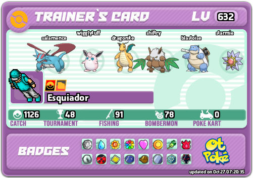 Esquiador Card otPokemon.com