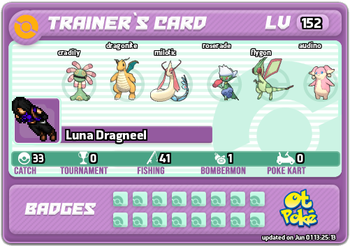 Luna Dragneel Card otPokemon.com
