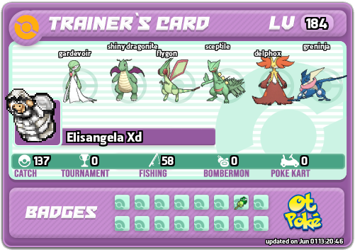 Elisangela Xd Card otPokemon.com