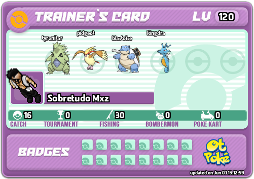 Sobretudo Mxz Card otPokemon.com