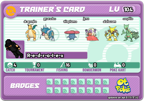 R-e-d-r-o-l-e-x Card otPokemon.com