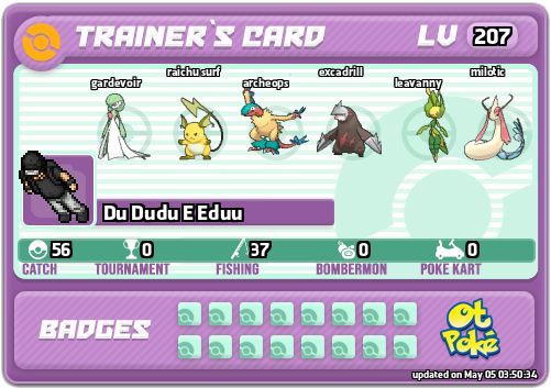 Du Dudu E Eduu Card otPokemon.com
