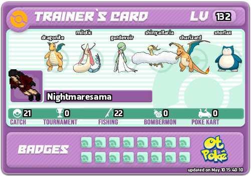 Nightmaresama Card otPokemon.com
