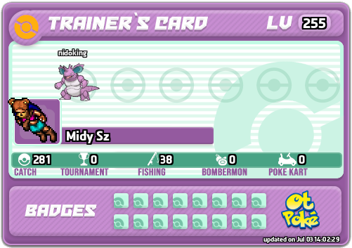 Midy Sz Card otPokemon.com