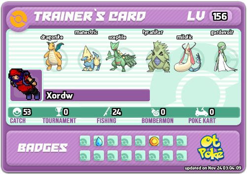 Xordw Card otPokemon.com