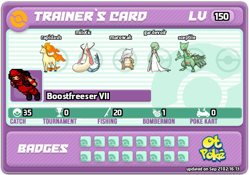 Boostfreeser Vll Card otPokemon.com