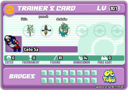Celo Sz Card otPokemon.com
