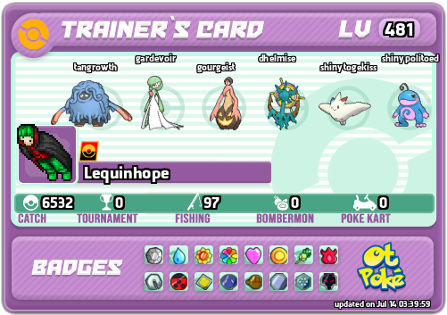 Lequinhope Card otPokemon.com