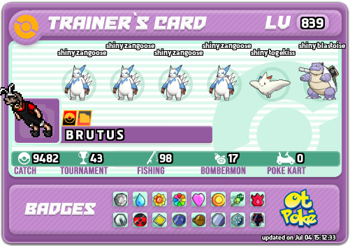 B R U T U S Card otPokemon.com