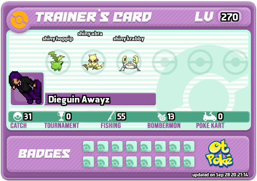 Dieguin Awayz Card otPokemon.com