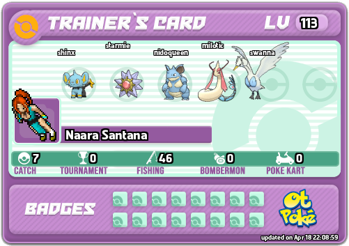 Naara Santana Card otPokemon.com