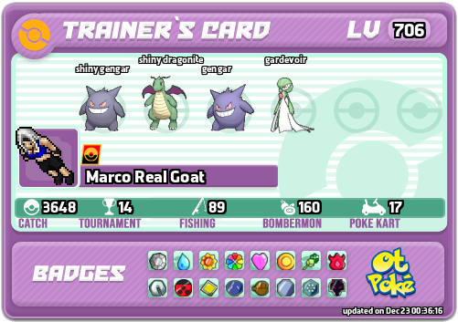 Marco Real Goat Card otPokemon.com