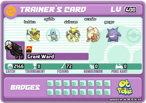 Grant Ward Card otPokemon.com