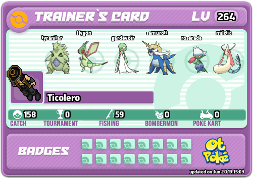 Ticolero Card otPokemon.com