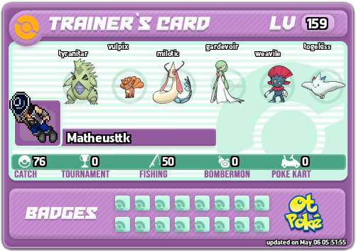 Matheusttk Card otPokemon.com