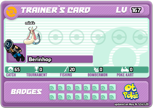 Berinhop Card otPokemon.com