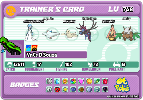 VnCs D Souza Card otPokemon.com