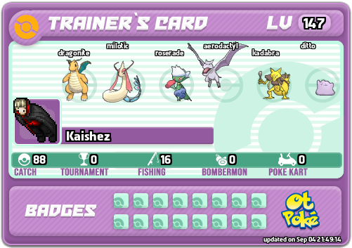Kaishez Card otPokemon.com