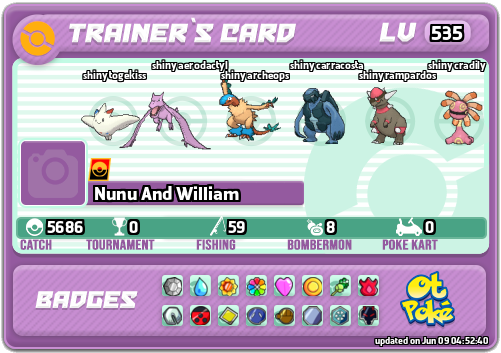 Nunu And William Card otPokemon.com