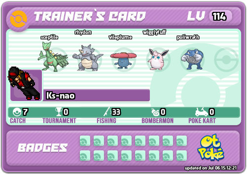 Ks-nao Card otPokemon.com