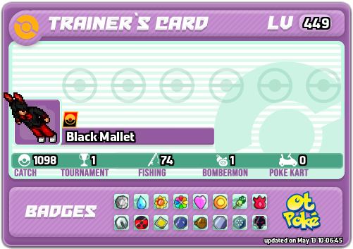 Black Mallet Card otPokemon.com