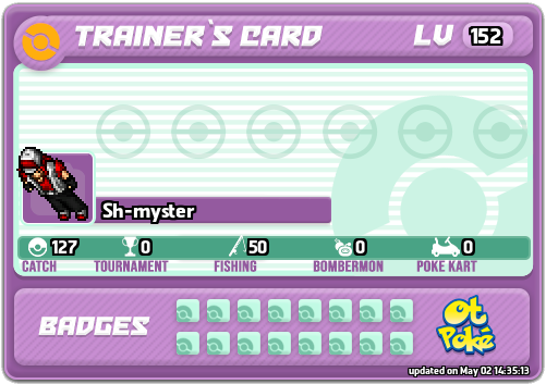 Sh-myster Card otPokemon.com
