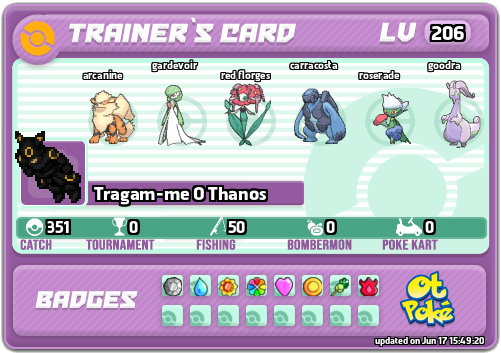Tragam-me O Thanos Card otPokemon.com