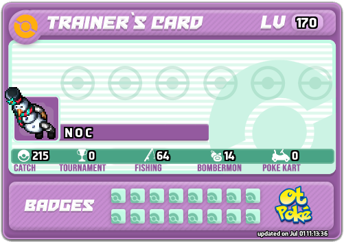 N O C Card otPokemon.com