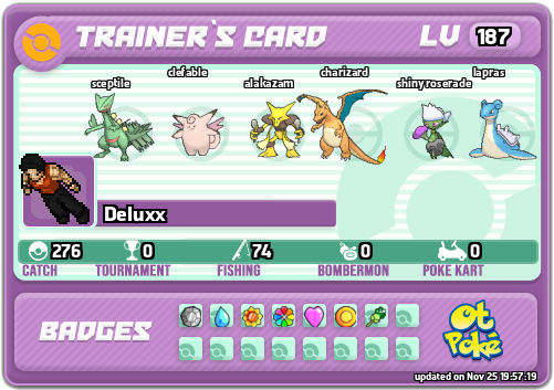 Deluxx Card otPokemon.com