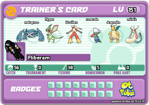 Fliberam Card otPokemon.com