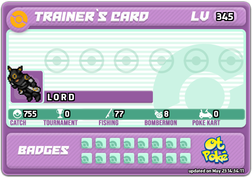 L O R D Card otPokemon.com