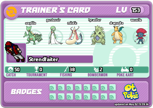 Strendfaiter Card otPokemon.com
