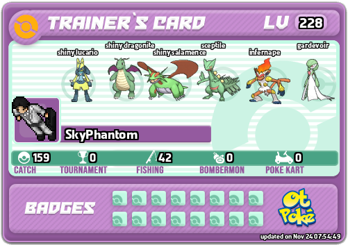 SkyPhantom Card otPokemon.com