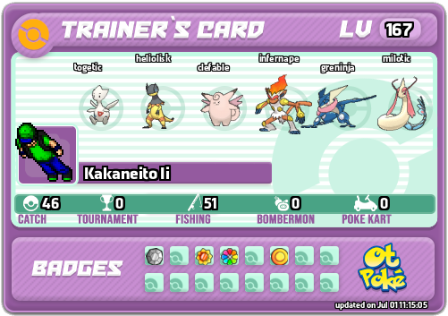 Kakaneito Ii Card otPokemon.com