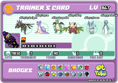 xx x xx x xx x xx x Card otPokemon.com
