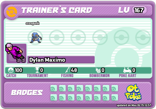 Dylan Maximo Card otPokemon.com