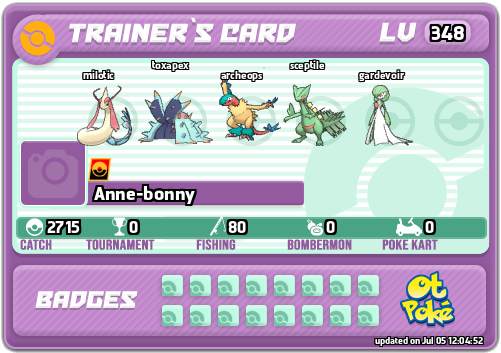 Anne-bonny Card otPokemon.com