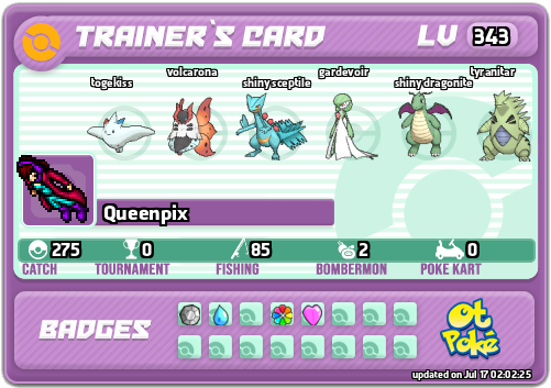 Queenpix Card otPokemon.com
