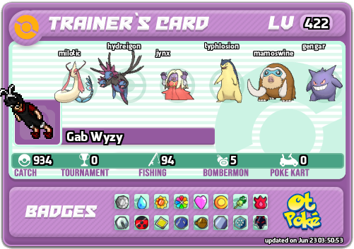 Gab Wyzy Card otPokemon.com