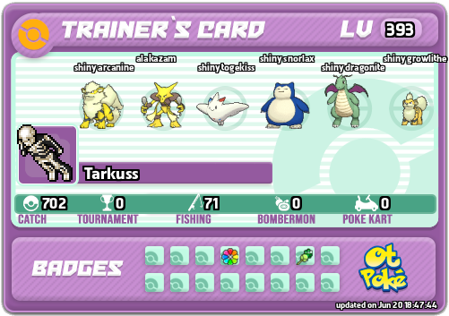 Tarkuss Card otPokemon.com